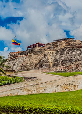 Ciudad amurallada. Cartagena, Colombia